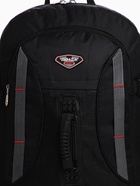 Рюкзак туристический 37 л, с карманами, с увеличением, чёрный - Фото 5