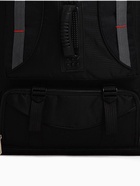 Рюкзак туристический 37 л, с карманами, с увеличением, чёрный - Фото 6