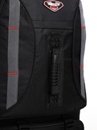 Рюкзак туристический 37 л, с карманами, с увеличением, чёрный - Фото 7