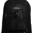 Рюкзак туристический на молнии, с увеличением, 5 наружных карманов, цвет чёрный - Фото 5