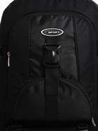 Рюкзак туристический 37 л, с увеличением, карманами, чёрный - Фото 5