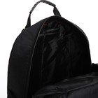Рюкзак туристический на молнии, с увеличением, 5 наружных карманов, цвет чёрный - фото 7633426