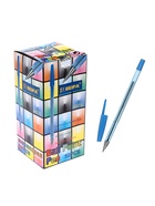 Ручка шариковая Beifa. АА 927BL, синий стержень, узел 0.7 мм - Фото 8