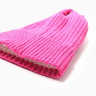 Комплект для девочки (шапка, снуд), цвет малиновый, размер 48-52 - Фото 2