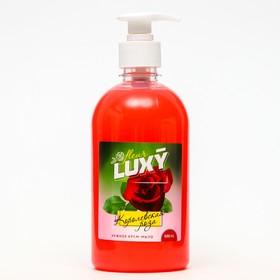 Крем-мыло жидкое Luxy Fleur  с дозатором королевская роза, 500 мл