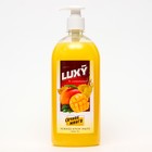 Крем-мыло жидкое Luxy сочное манго с дозатором, 1 л - Фото 2