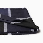 Шарф мужской, цвет синий/клетка, размер 31х170 - фото 25432202