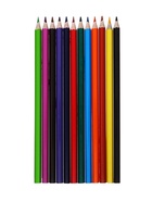 Карандаши цветные, 12 цветов, Calligrata TOP, шестигранные, пластиковые - Фото 5