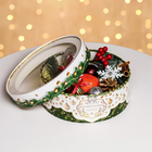 Коробка подарочная новогодняя с окном «Новогодний подарок» 21×21×8 см - Фото 8