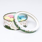 Коробка подарочная новогодняя с окном «Новогодний подарок» 21×21×8 см - Фото 6