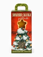 Подарочный набор новогодний «Зимняя сказка», чай, крем-мёд - Фото 4