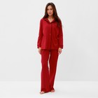 Пижама женская KAFTAN Classic line, размер 40-42 - фото 320382564