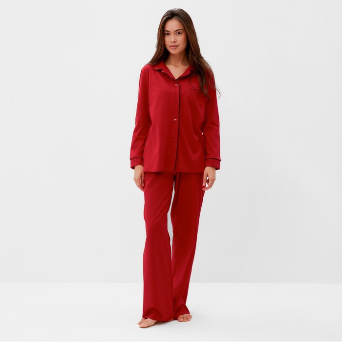 Пижама новогодняя женская KAFTAN Classic line, размер 44-46 - Фото 1
