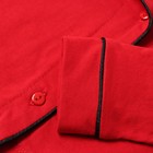 Пижама детская новогодняя: рубашка, брюки, KAFTAN: Classic line, красная, рост 134-140 см - Фото 3