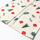 Пижама новогодняя мужская: лонгслив, брюки KAFTAN Christmas tree, бежево-красная, размер 56 - Фото 10