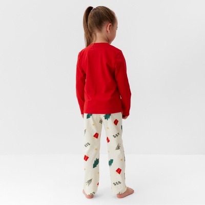 Пижама новогодняя детская KAFTAN Christmas tree, размер 28 (86-92 см)