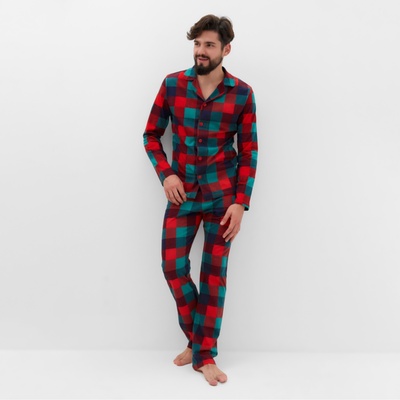 Пижама мужская KAFTAN Xmas mood, размер 48