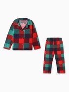 Пижама новогодняя детская: рубашка, брюки, KAFTAN: Xmas mood, красно-зелёная, рост 86-92 см - Фото 10