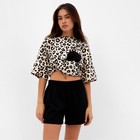 Пижама женская (футболка и шорты) KAFTAN "Style" р. 48-50 9945494