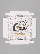 Коробка подарочная новогодняя складная, крышка-дно «Коробочка счастья» 20×20×6 см - Фото 6