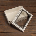 Коробка складная, крышка-дно, с окном "Волшебного Нового Года" 24 х 17 х 8 см - Фото 4