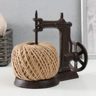 Фигурка-держатель, катушка для ниток «Швейная машинка», чугун, 16×14.5 см - Фото 2