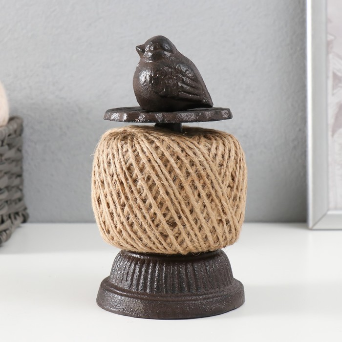 Фигурка-катушка для ниток «Птенчик», чугун, 8.5×8.5×16 см - Фото 1