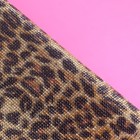 Стразы самоклеящиеся на листе, d = 2 мм, 40 × 24 см, леопардовая расцветка - Фото 3
