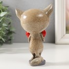 Фигурка полистоун лак «Котик с большим сердцем», 8.5×6.2×13 см - Фото 3