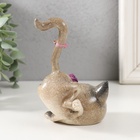 Фигурка полистоун лак «Кошечка играет с клубком», 9.5×8×12.5 см - Фото 4