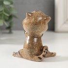 Фигурка полистоун лак «Котишка надувает воздушный шар», 7×6×7 см - Фото 3