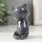 Фигурка полистоун лак «Котишка с телефоном», 7×6×7 см - Фото 4