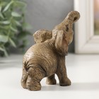 Сувенир полистоун "Слон на водопое" 7х5,5х6,5 см - Фото 2