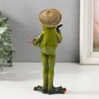 Фигурка полистоун лак «Лягуха: Художник», 16.5×7×5.5 см - Фото 3