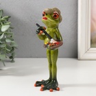 Фигурка полистоун лак «Лягуха: Художник», 16.5×7×5.5 см - Фото 5