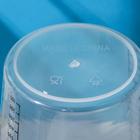 Стакан мерный Доляна, 1.5 л, пластик, прозрачный - Фото 3