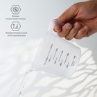 Стакан мерный Доляна, 500 мл, пластик, белый - Фото 6