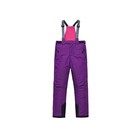 Костюм горнолыжный для девочки, рост 170 см, цвет фиолетовый - Фото 5