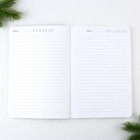 Новый год. Ежедневник мягкая обложка софт тач, 24 х16,5 см, 80 листов «Мечтай» - Фото 3