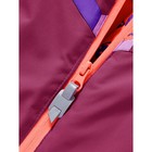 Костюм горнолыжный для девочки, рост 110 см, цвет бордовый - Фото 8