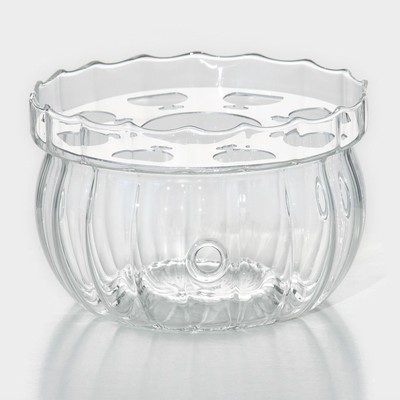 Подставка-подогрев под чайник Доляна «Диана», 13×9 см, стекло