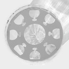 Подставка-подогрев под чайник Доляна «Диана», 13×9 см, стекло - Фото 3