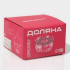 Подставка-подогрев под чайник Доляна «Диана», 13×9 см, стекло - Фото 4