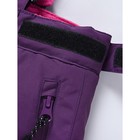 Костюм горнолыжный для девочки, рост 152 см, цвет фиолетовый - Фото 16