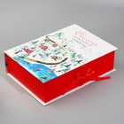 Коробка‒книга «Сказочных моментов», акварельный рисунок, 27 х 19.5 х 8 см, Новый год - фото 320458520