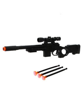 Винтовка AWP, стреляет присосками