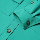 Костюм женский (рубашка/брюки), цвет зелёный, размер 44 - Фото 3