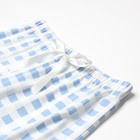 Комплект женский домашний (толстовка и брюки), цвет голубой, размер 50 - фото 24671356