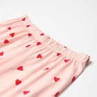Комплект женский домашний (лонгслив/брюки), цвет серо-розовый, размер 52 - Фото 8