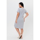 Ночная сорочка женская для беременных, цвет серый/горох, размер 46 - фото 23032943